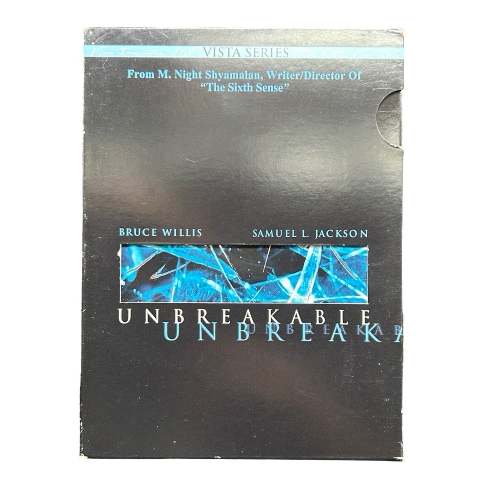 Unbreakable Vista Series DVD 2-Disc Set Bruce Willis Samuel L Jackson 2001